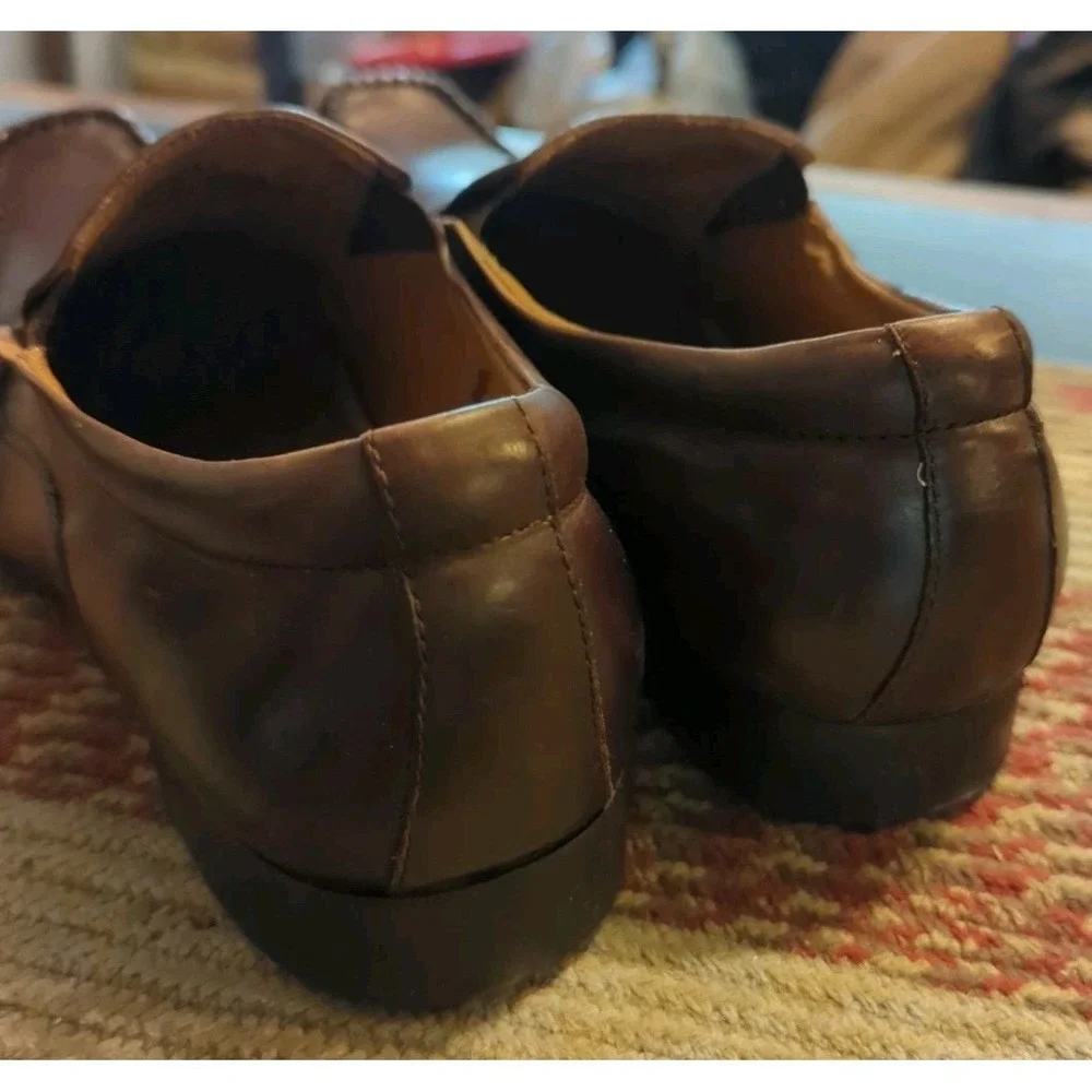 Steve Madden Heston Men's 8.5 M Brown Leather Ankle Shoes Boots Booties Stylish!